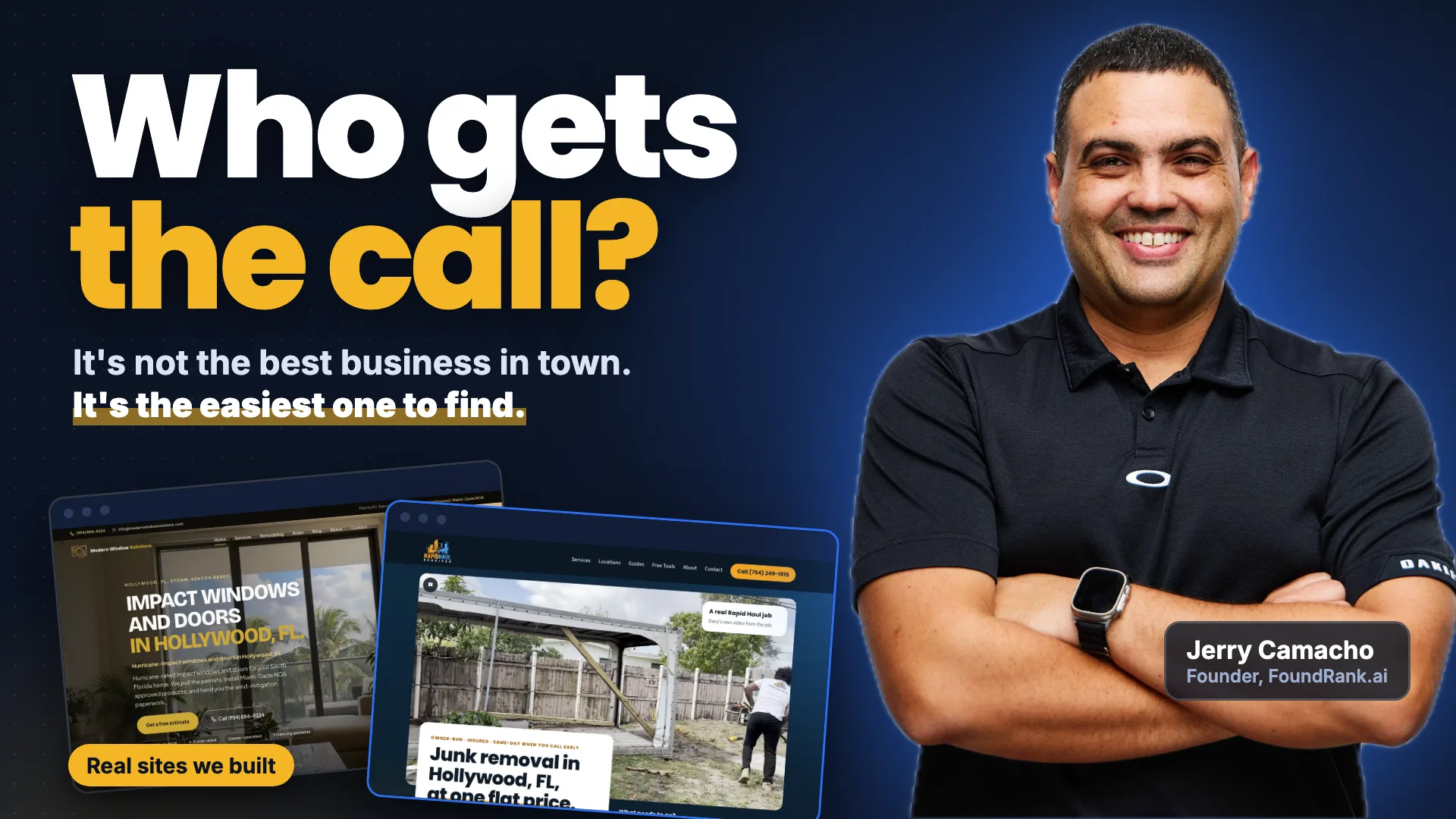Jerry Camacho introduces FoundRank
